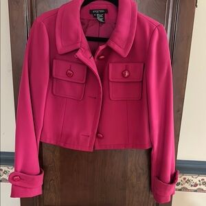 Etcetera Pink Blazer with Pocket Details